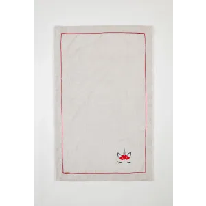 Pokrivač Od Frotira Sa Vezom Jednorog 80x120cm