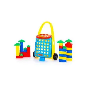 Polesie Kolica sa kockama za bebe 38 delova