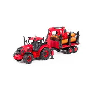 Polesie Traktor za drva sa mehaničkom rukom za decu Belarus