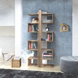 Polica za knjige Ionis Oak