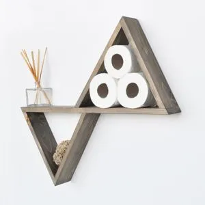 Polica za zid Aa004 od orahovog drveta