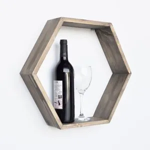 Polica za zid Aa047 od orahovog drveta