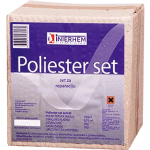 Poliester set