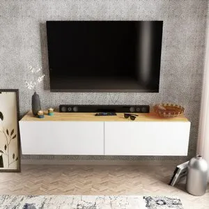 Poling - White, Walnut White
Walnut TV Stand