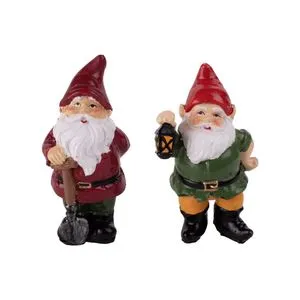 Polirezin patuljak 7.25cm set/2 046664