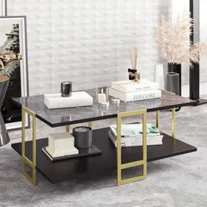 Polka - Black Gold
Black Coffee Table