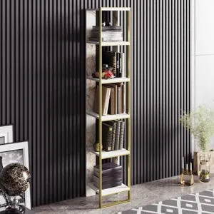 Polka - White Gold
White Bookshelf