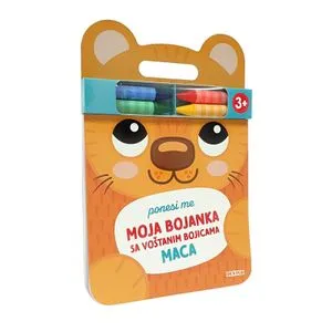 Ponesi Me. Moja Bojanka Sa Voštanim Bojama -Maca