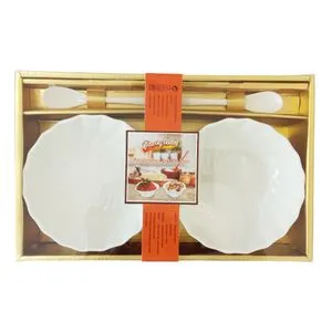 Porcelanske činije 2/1 sa kašičicom 4306
