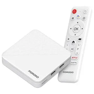 Porodo EchoBox 4K Android TV BOX 2GB/16GB