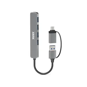 Port Designs USB-C / USB-A vers 4 ports USB-A 3.0 5Gbps Slim