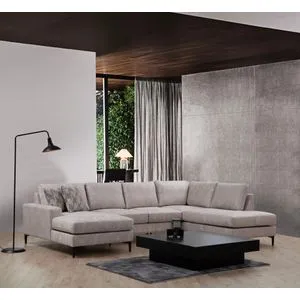 Porto Corner (CHL-02-C-EOT) - Beige Beige Corner Sofa
