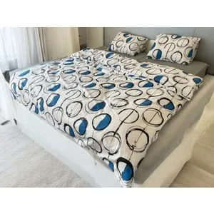 Posteljina Blue eye Viktorija 200x220cm