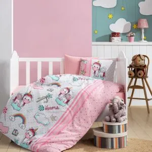 Posteljina CB BABY LINE - Flanel - UNICORN