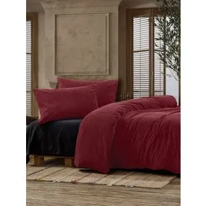 Posteljina CB RANFORCE DOUBLE - Crash - BORDO