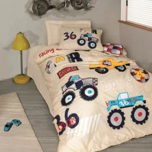 Posteljina CB RANFORCE SINGLE 140x200 - Junior - CARS 025307