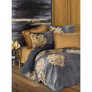Posteljina CB SATEN double - JADIRA BEJ