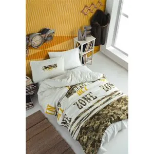 Posteljina Cotton Life 160x220cm Freezone Haki Nova