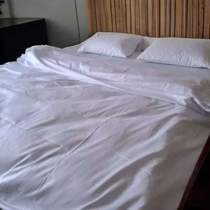 Posteljina Damast White glat 200x220cm