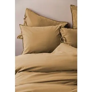 Posteljina ISSIMO POPLINE double - Natural Fine - SAVANNA BROWN