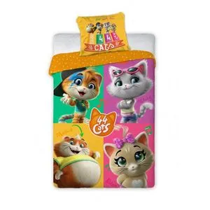 Posteljina Za Decu 44 Cats 160x200cm + 70x80cm