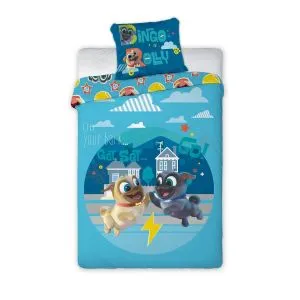 Posteljina Za Decu Disney Puppy Dog Pals 160x200cm + 70x80cm