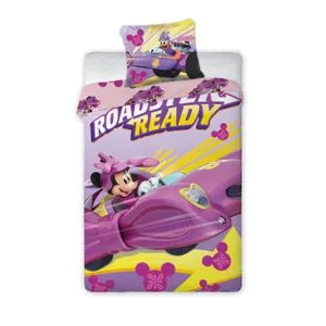 Posteljina Za Decu Minnie Mouse - Roadster 160x200cm + 70x80cm