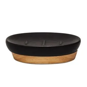 Posuda za sapun JUPITER 12cm - Black - HML