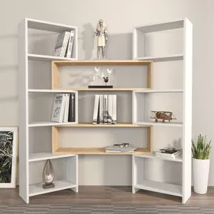 Poyraz - Bela, Hrastova Polica za Knjige