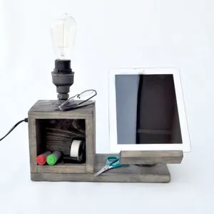 Pp078 Black Table Lamp