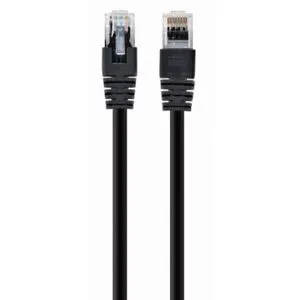 PP12-1M/BK Gembird mrezni kabl, CAT5e UTP Patch cord1m, black