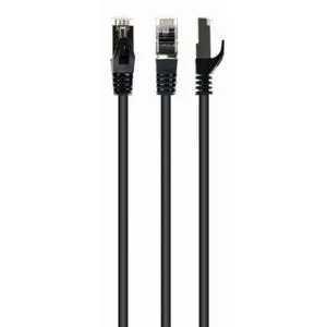 PP6A-LSZHCU-BK-10M Gembird Mrezni kabl, SFTP CAT.6A BAKARNI LSZH Patch cord 10m Black