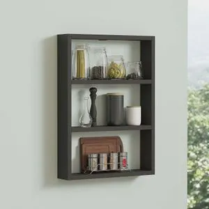 Pr1-An Anthracite Wall Shelf