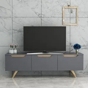 Prag - Anthracite Anthracite
Oak TV Stand