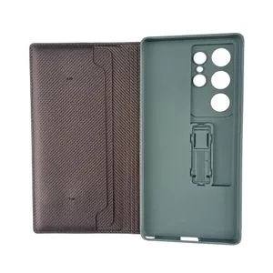 PREKLOPNA FUTROLA  HOLSTER Samsung S25 ULTRA ZELENA