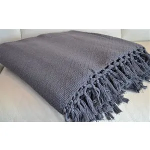 Prekrivač Diamond dark gray 150x225 1092