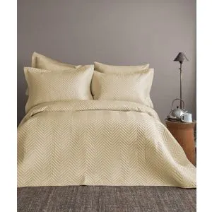 Prekrivač  Set Issimo double - Simply Satin - Orchid Beige