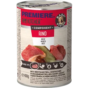 Premiere Dog Raw Kitchen Component Govedina 400g konzerva