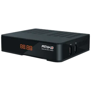 Prijemnik combo, DVB-S2X+T2/C, 4K UHD, USB PVR, Ethernet