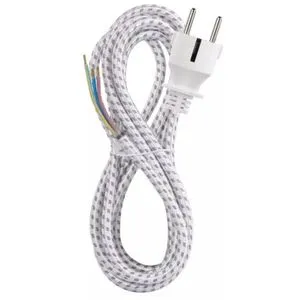 PRIKLJUČNI KABL ZA PEGLU 2,4m 3x0,75mm EMOS S00003