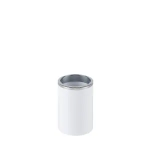 Primanova čaša za četkice Lenox bela PVC M-E33-01
