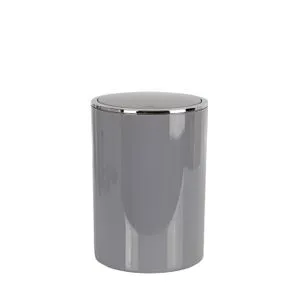 Primanova kanta za otpatke 6L Lenox siva PVC M-E35-07