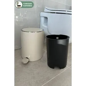 Primanova kanta za otpatke Lenox bež 5L E66-09
