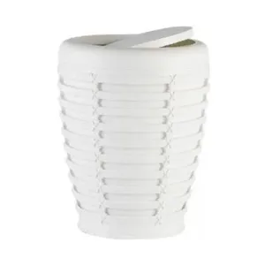 Primanova kanta za otpatke Palm bela PVC M-E21-01-01