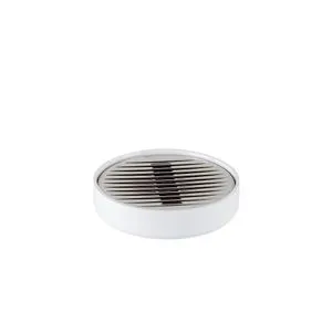 Primanova tacna za sapun Lenox bela PVC M-E32-01