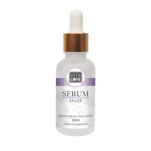 Prirodni serum za lice za suvu kožu 30 ml
