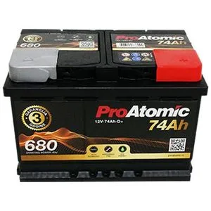 PROATOMIC akumulator 12V 74Ah 680A +D