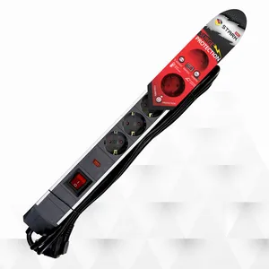 Produzni kabl sa prenaponskom zastitom Stark Pro Alu 3m/5 uticnica/prekidac