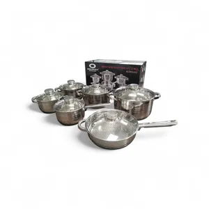 PROLINETECH Inox set posuđa 12 delova PLT/CO-012