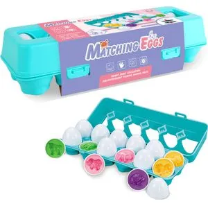 Pronađi par matching eggs životinje 12 kom